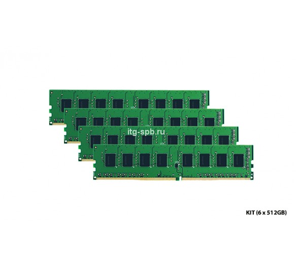 PA913AV - HP 3GB (6 x 512MB) DDR2-400MHz ECC Registered CL3 240-Pin DIMM 1.8V Memory Module