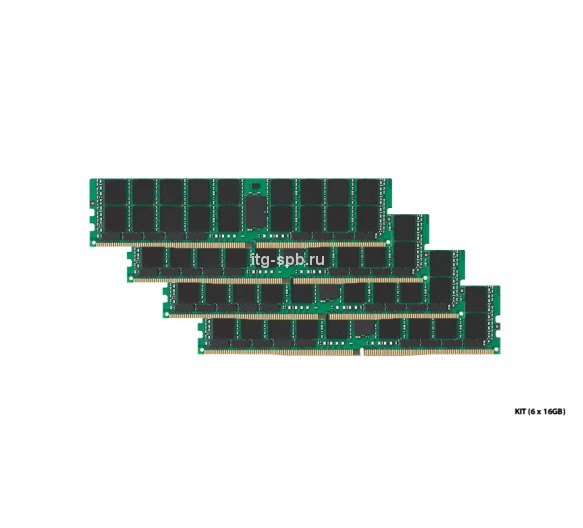 S26361-F4083-E817 - Fujitsu 96GB (6X 16GB) DDR4-2933 MHz PC4-23466 ECC Registered CL21 288-Pin RDIMM 1.2V Memory Module