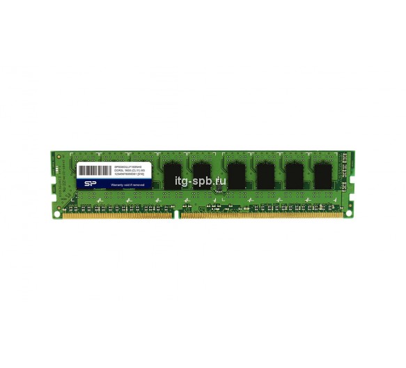 SP008GILLF160NH0 - Silicon Power 8GB DDR3-1600MHz PC3L-12800 ECC Unbuffered CL11 240-Pin UDIMM 1.35V Dual Rank Memory Module