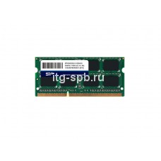 SP008GISLV160NH0 - Silicon Power 8GB DDR3-1600MHz PC3L-12800 ECC Unbuffered CL11 204-Pin SODIMM 1.35V Dual Rank Memory Module