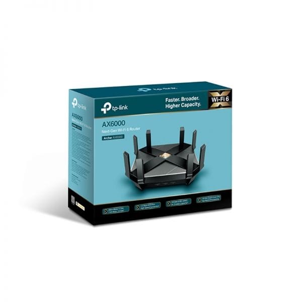 TP-Link AX6000 Next-Gen WiFi Router (Archer AX6000 V1)