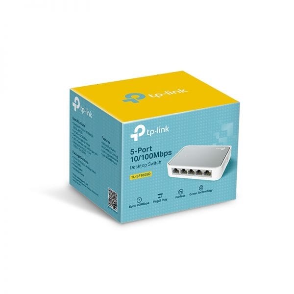 TP-Link TP-Link 5-Port 10/100Mbps Desktop Switch (TL-SF1005D)