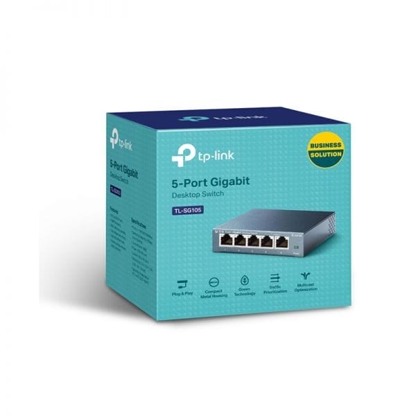 TP-Link TP-Link 5-Port 10/100/1000Mbps Desktop Switch (TL-SG105)