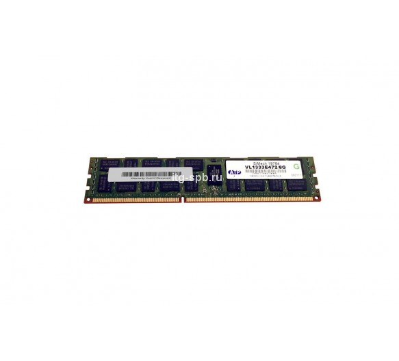 VL1333E472/8G - ATP 8GB DDR3-1333MHz PC3-10600 ECC Registered CL9 240-Pin DIMM 1.35V Dual Rank Memory Module