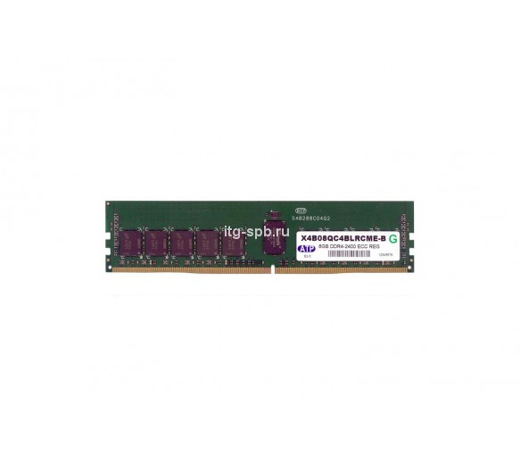 X4B08QC4BLRCME-B - ATP 8GB DDR4-2400MHz PC4-19200 ECC Registered CL17 288-Pin DIMM 1.2V Single Rank Memory Module