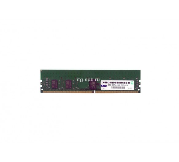 X4B08QD8BNRCSE-B - ATP 8GB DDR4-2400MHz PC4-19200 ECC Registered CL17 288-Pin DIMM 1.2V Single Rank Memory Module