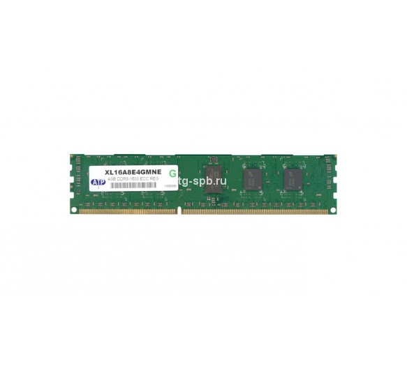 XL16A8E4GMNE - ATP 4GB DDR3-1600MHz PC3-12800 ECC Registered CL11 240-Pin DIMM 1.35V Dual Rank Memory Module