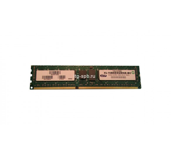 XL16B8E8GMNE-BC - ATP 8GB DDR3-1600MHz PC3-12800 ECC Registered CL11 240-Pin DIMM 1.35V Dual Rank Memory Module