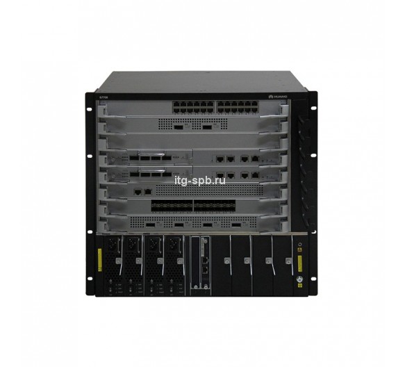 Huawei S7706 non-PoE Chassis with 2*SRUH, 2*AC Power (ES1Z06EACH00)