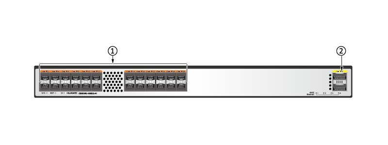 the rear (port side) panel panel of CE6850U-24S2Q-HI-B