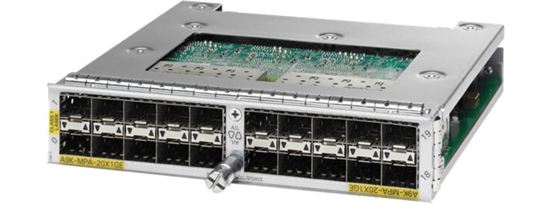Cisco A9K-MPA-20X1GE Appearance