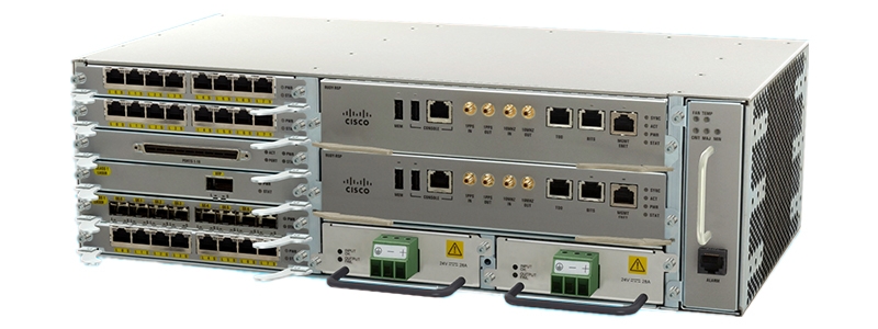 Cisco ASR-903 with installed modules