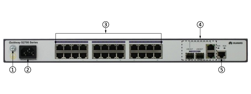 S2700 26tp Ei Ac Front Panel 