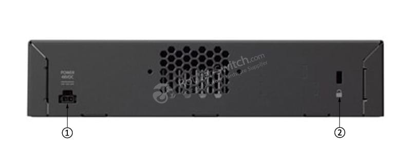 AIR-CT2504-15-K9 Back Panel