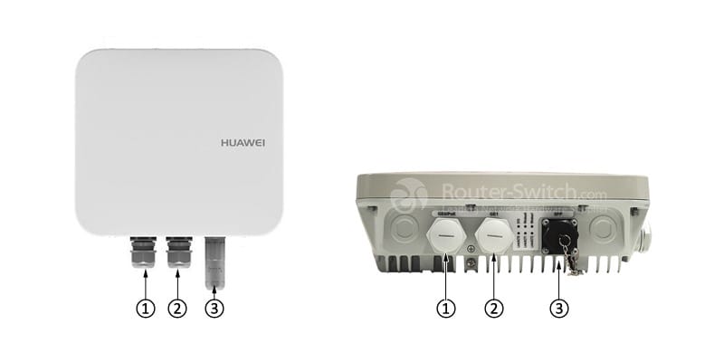 AP8030DN Front Interfaces