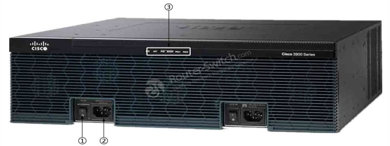 C3945-VSEC-CUBE/K9 Front Panel
