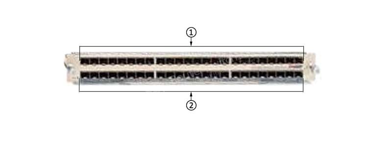the front panel of C6800-48P-SFP-XL