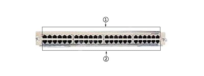 C6800-48P-TX-XL Front Panel