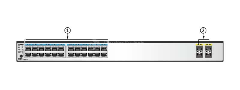 CE5810-24T4S-EI rear view (port side)
