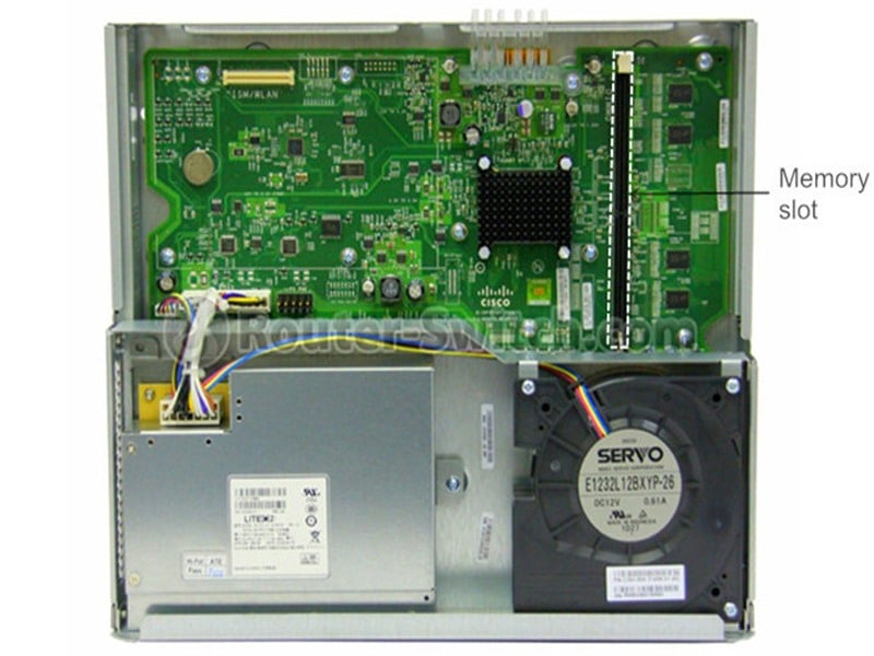 CISCO1941/K9 Internal view