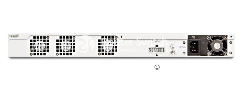 Fortinet FG-600D Rear View