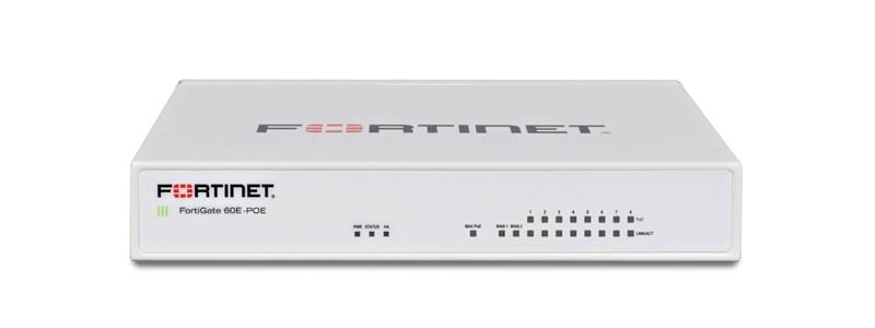 Fortinet FG-60E-POE Front View