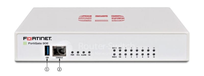 Fortinet FG-90E Front View