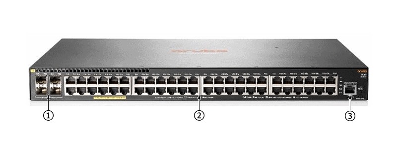 Aruba JL558A Front Panel