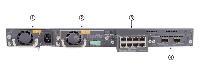 HPE-JD374A-Back-Panel