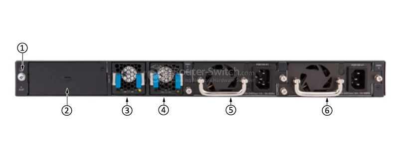 HPE-JH146A-Back-Panel