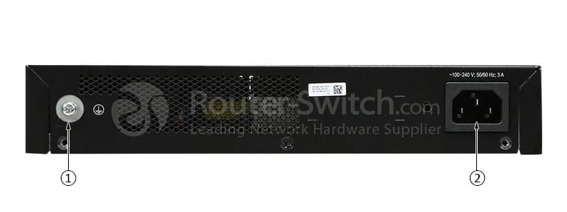 Huawei S1730S-L4P4T-A Rear View