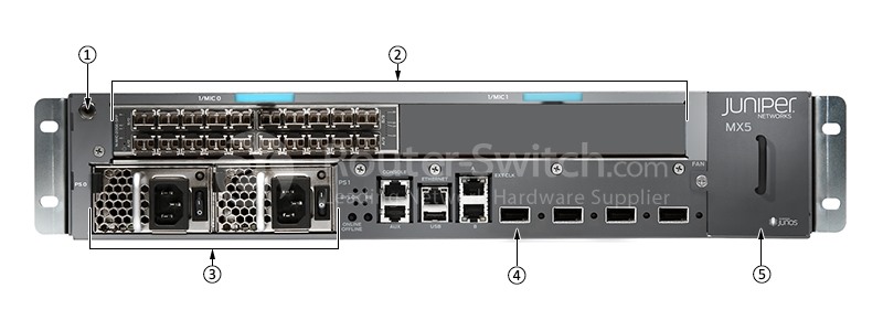 Juniper MX5 Front View