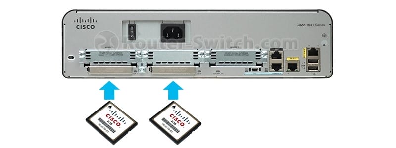 MEM-CF-256U2GB installed in the router