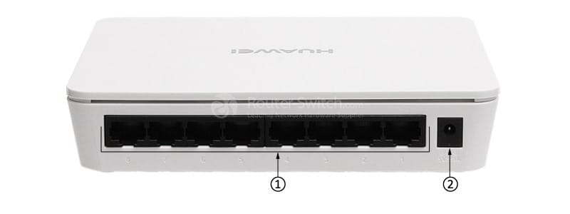 S1700-8-AC Back Panel