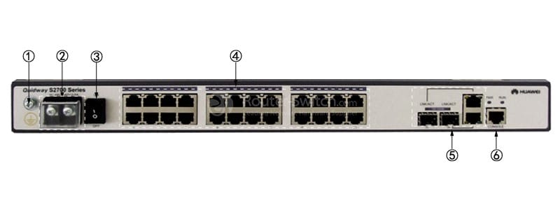 Huawei S2700-26TP-EI-DC Front Panel