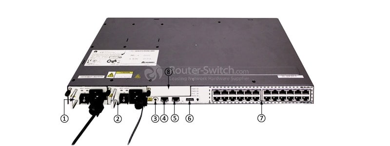S5700-28C-HI-AC front panel