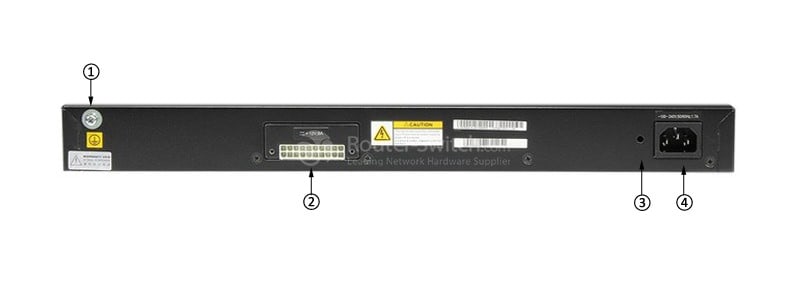 S5700S-52P-LI-AC back panel