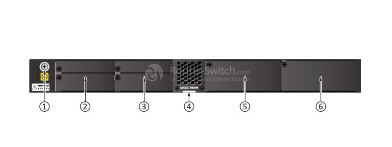S5710-52C-EI Back Panel