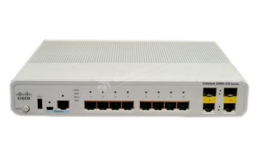 WS-C2960CG-8TC-L Front Panel