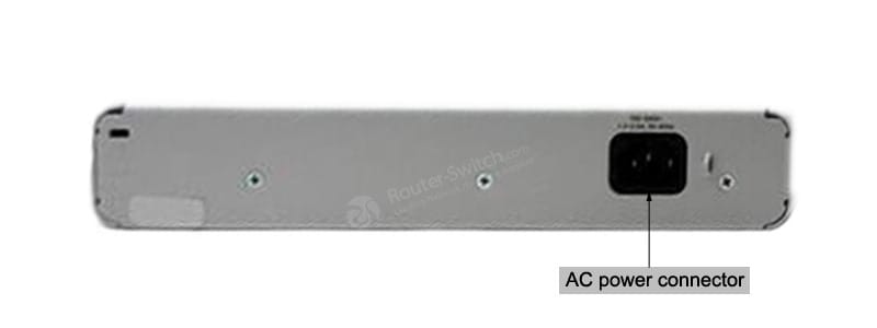 WS-C2960CX-8TC-L Back Panel