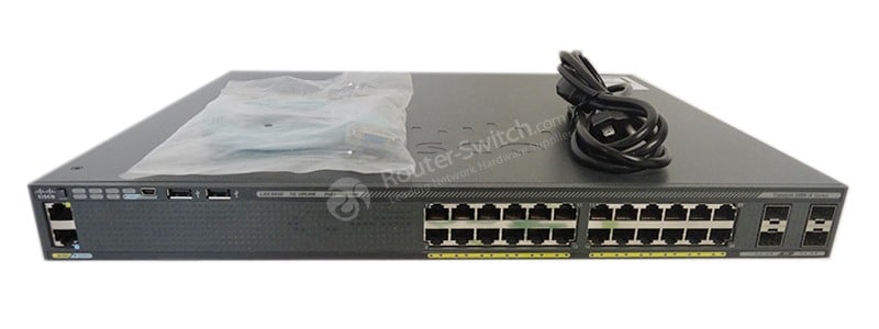 WS-C2960X-24PS-L and cables
