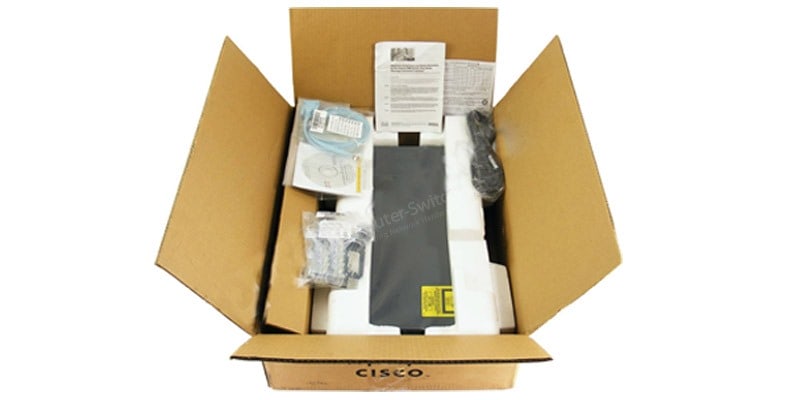 unboxing view of WS-C2960+24TC-S