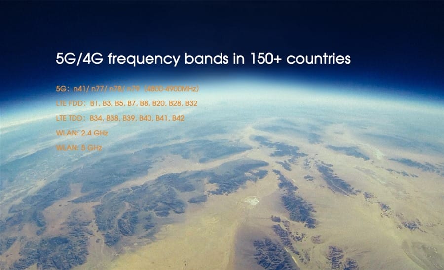 huawei 5g mobile wifi-5G4G frequency bands in 150+ countries