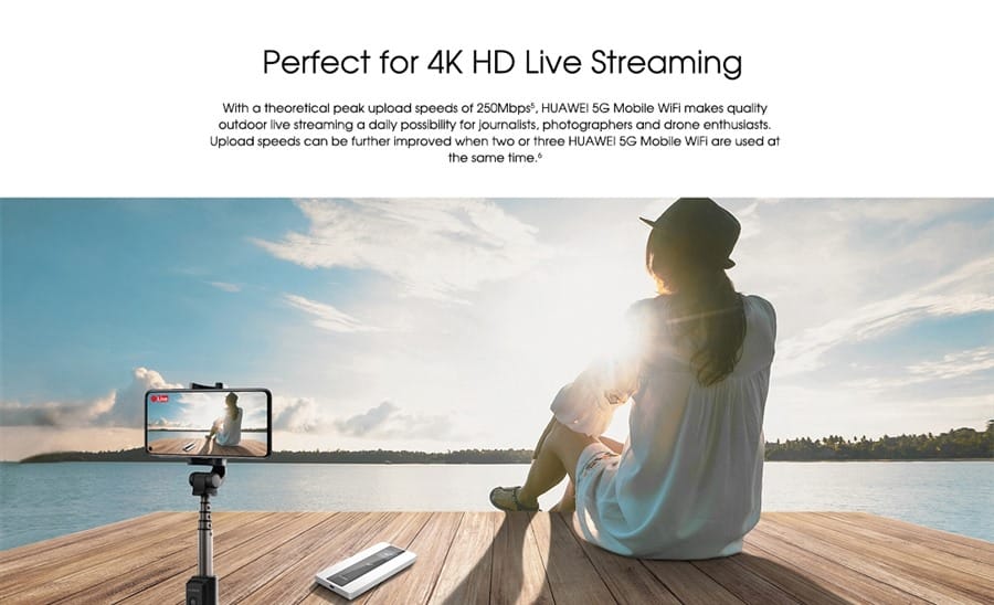 huawei 5g mobile wifi pro-Perfect for 4K HD Live Streaming