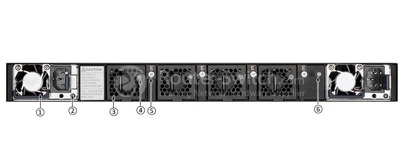 задняя панель dqs-5000-54q28-af