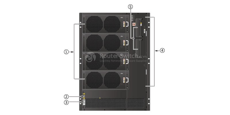 the rear structure of the S12708 chassis